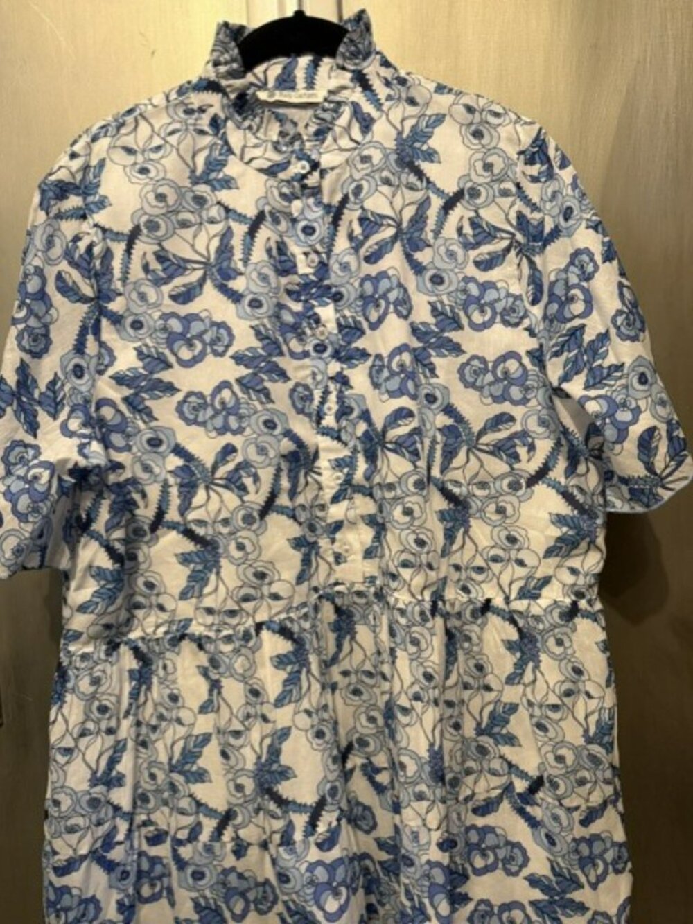 NWT - Ro's Garden Vibeka Floral Tiered A-Line Babydoll Mini Dress - Picture 11 of 16